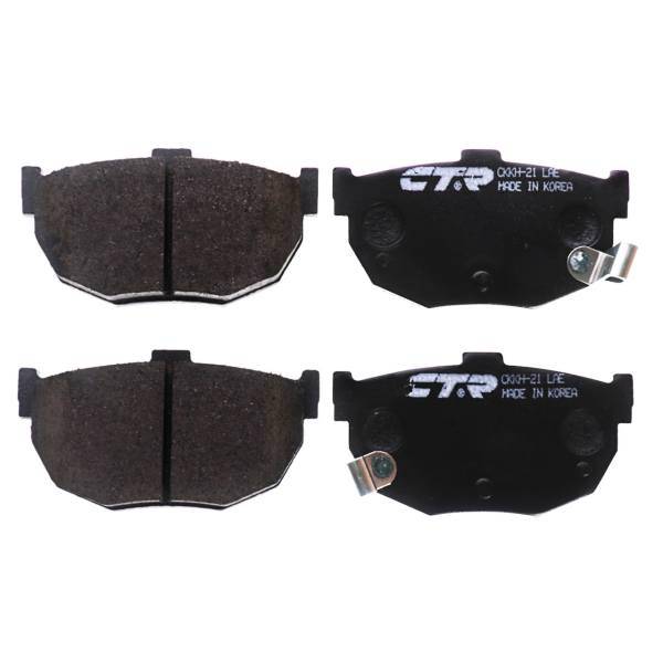 لنت ترمز عقب سی تی آر مدل CKKH-21 N مناسب برای هیوندا آوانته، CTR CKKH-21 N Rear Brake Pad For Avante