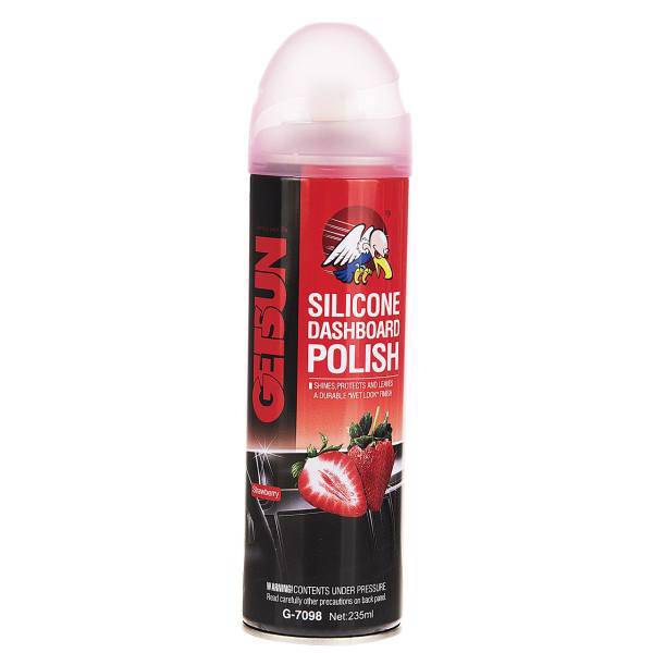 اسپری واکس داشبورد گتسان مدل G-7098 حجم 235 میلی لیتر، Getsun G-7098 Silicone Dashboard Polish 235ml