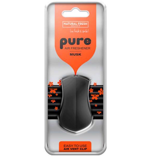 خوشبو کننده ماشین نچرال فرش مدل Vent Musk، Natural Fresh Vent Musk Car Air Freshener