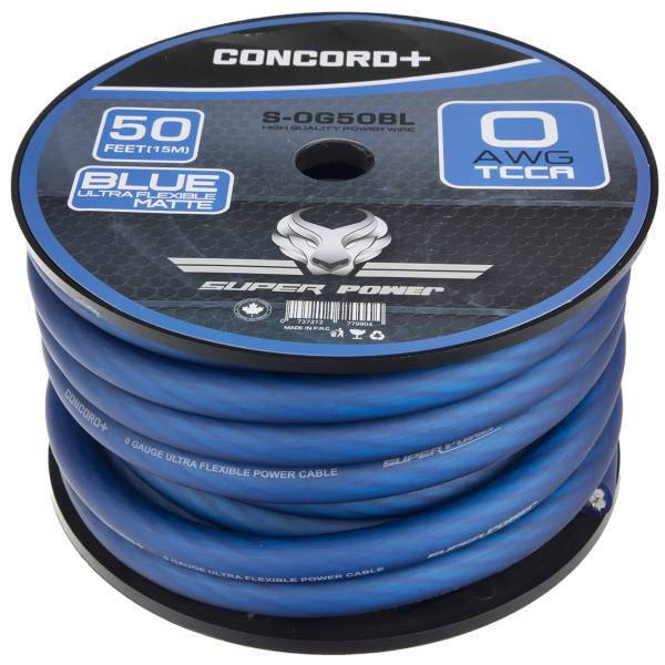 کابل بلندگو خودرو کنکورد پلاس مدل S-0G50BL، Concord Plus S-0G50BL Car Speaker Wire