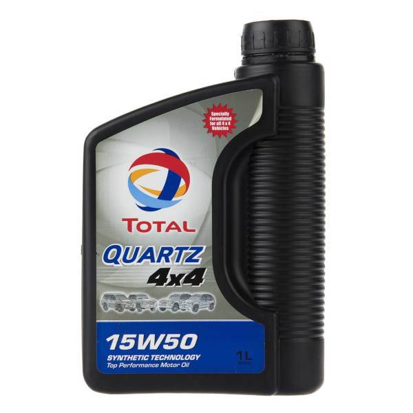 روغن موتور خودرو توتال مدل Quartz 4X4 یک لیتری 15W-50، Total Quartz 4X4 1L 15W-50 Car Engine Oil