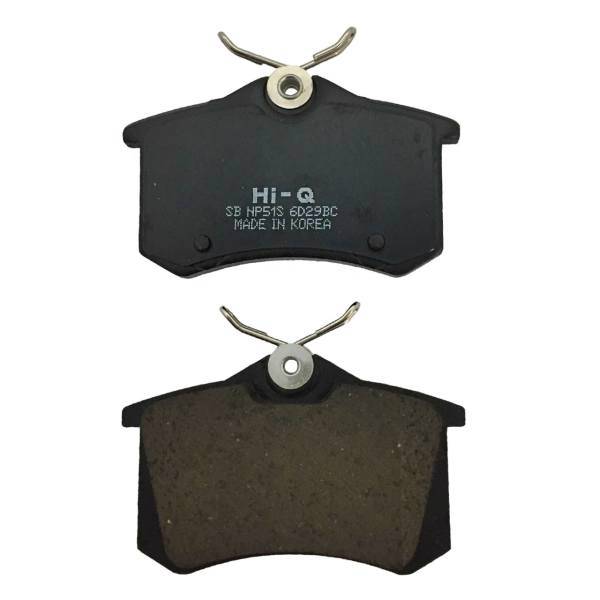 لنت ترمز عقب های کیو مدل SP1391، HiQ SP1391 Rear Brake Pad