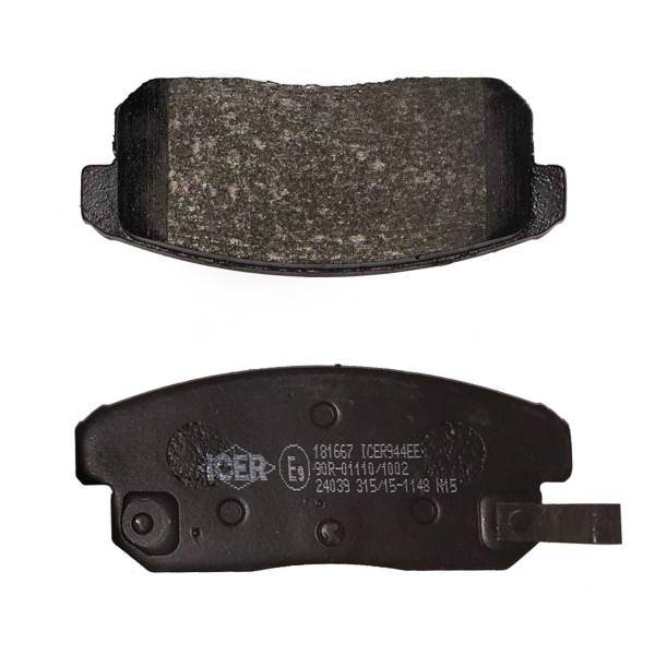 لنت ترمز عقب آیسر مدل 181667، Icer 181667 Rear Brake Pad