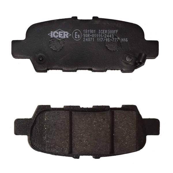 لنت ترمز عقب آیسر مدل 181901، Icer 181901 Rear Brake Pad