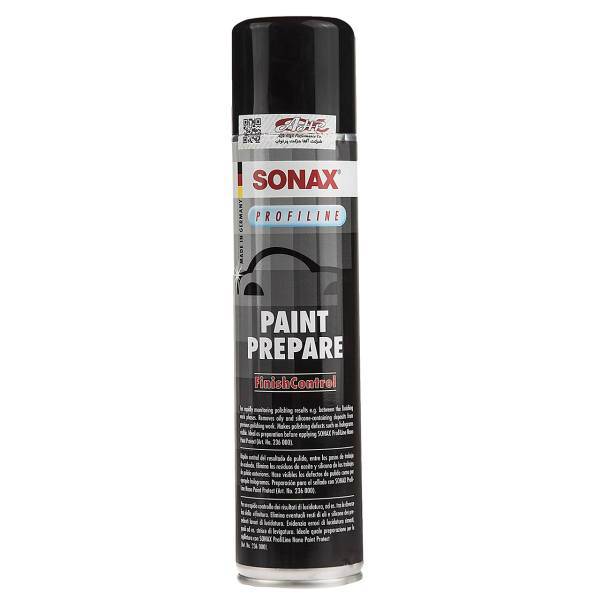 تمیز کننده و آماده ساز رنگ سوناکس سری Profiline مدل Paint Prepare حجم 400 میلی‌ لیتر، Sonax Paint Prepare 400ml