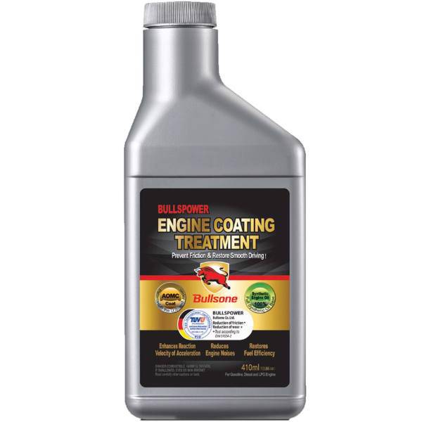 محافظ و پوشش دهنده موتور بولزوان مدل Bullspower حجم 410 میلی لیتر، Bullsone Bullspower Engine Coating Treatment 410 ml