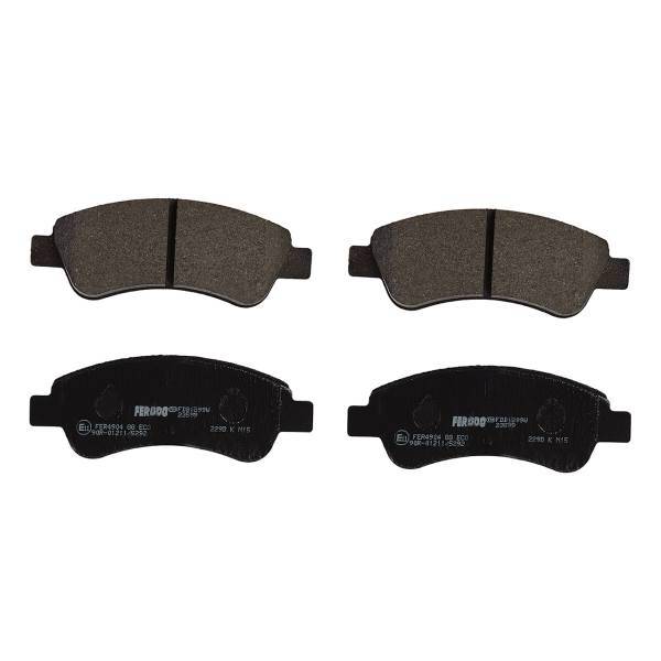 لنت ترمز جلو فرودو مدل FDB1399W مناسب برای پژو 207، Ferodo FDB1399W Front Brake Pad For Peugeot 207