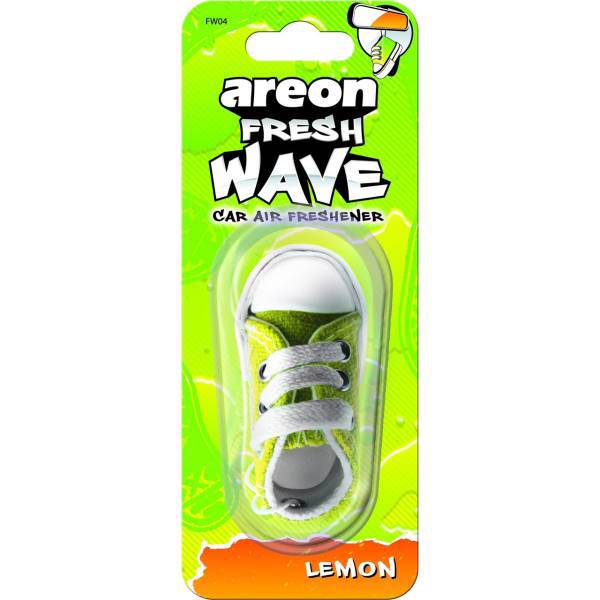 خوشبو کننده ماشین آرئون مدل فرش ویو لیمویی، Areon Fresh Wave Lemon Car Air Freshener