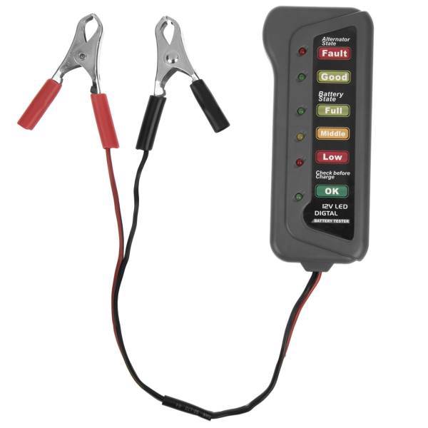 تستر باتری خودرو مدل 12 ولت، 12V Car Battery Tester