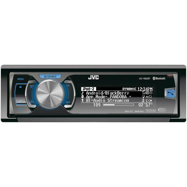 پخش کننده خودرو جی وی سی مدل KD-R80BT، JVC KD-R80BT Car Audio