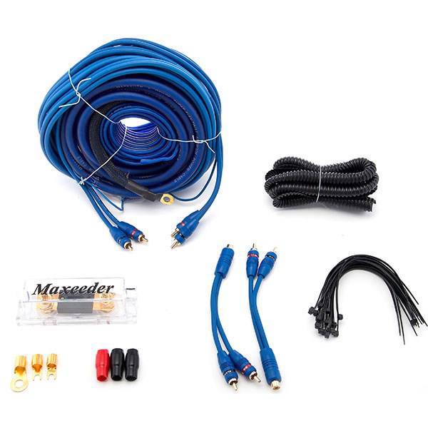 کابل آمپلی فایر خودرو مکسیدر MX-8021، Maxeeder MX-8021 Amplifier Wiring Kit