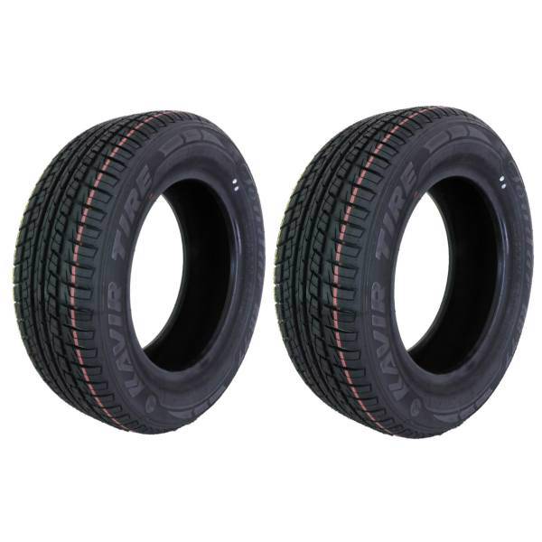 لاستیک خودرو کویر تایر مدل KB77 سایز 205/60R14 - دو حلقه، Kavir Tire KB77 Size 205/60R14 Car Tire - One Pair