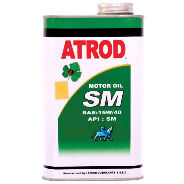 روغن موتور خودرو آترود مدل 15w40 25000SM ظرفیت 1 لیتر، Atrod 25000 SM 15w40 Engine Oil 1L