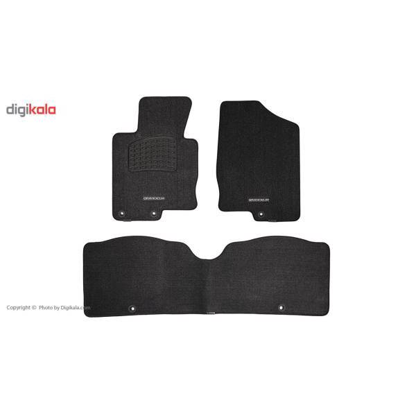 کفپوش موکتی خودرو بابل مناسب برای آزرا گرانجور 2012، Babol Car Vehicle Mat For Azera Grandeur 2012