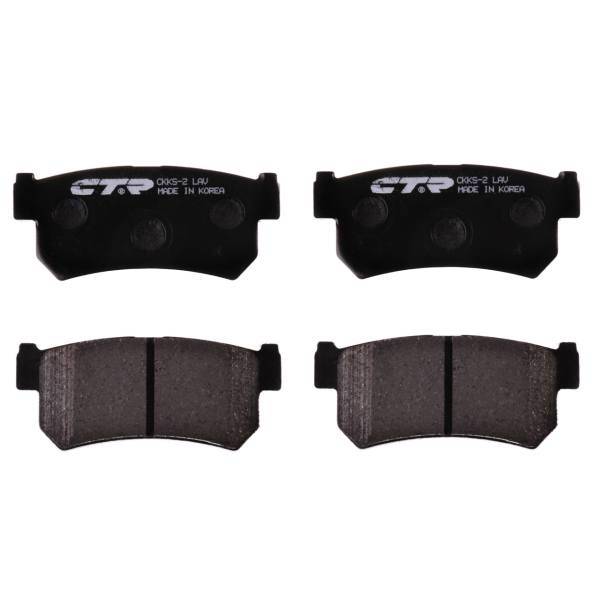 لنت ترمز عقب سی تی آر مدل CKKS-2 مناسب برای موسوو، CTR CKKS-2 Rear Brake Pad For Musso