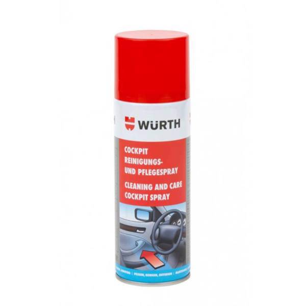 اسپری پولیش داشبورد وورث مدل 8902221 حجم 400 میلی لیتر، Wurth Dashboard Polish Spray 400ml