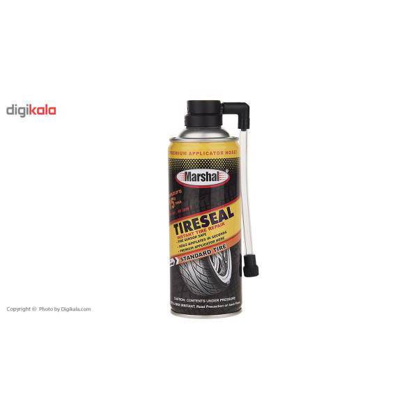 اسپری رفع پنچری لاستیک مارشال مدل Tireseal وزن 376 گرم، marshal Tireseal Tire Seaker and Inflator 376 gr