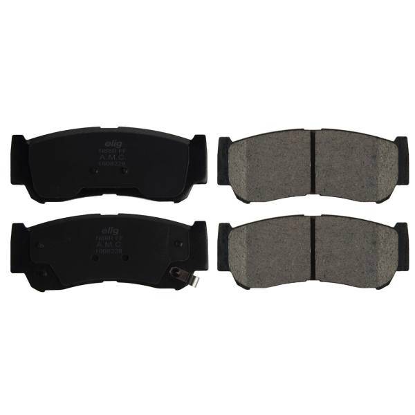 لنت ترمز عقب الیگ مدل HB12 مناسب برای هیوندای سانتافه، Elig HB12 Rear Brake Pad For Hyundai Santafe