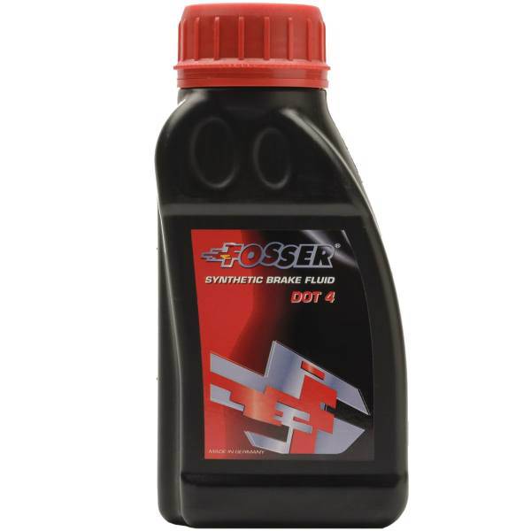 روغن ترمز خودرو فوسر مدل Dot 4 حجم 250 میلی‌ لیتر، Fosser Dot 4 Brake Oil 250 ml