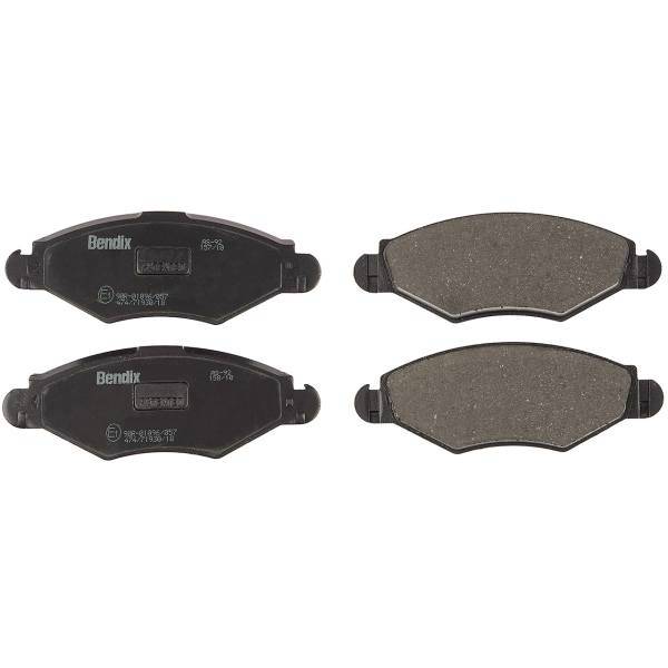 لنت ترمز جلو بندیکس مدل 573051B مناسب برای پژو 206، Bendix 573051B Front Brake Pad For Peugeot 206