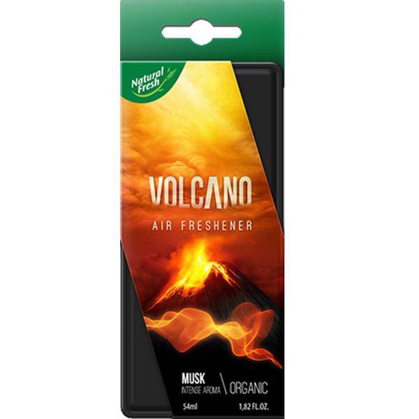 خوشبو کننده ماشین نچرال فرش مدل Volcano Musk، Natural Fresh Volcano Musk Car Air Freshener