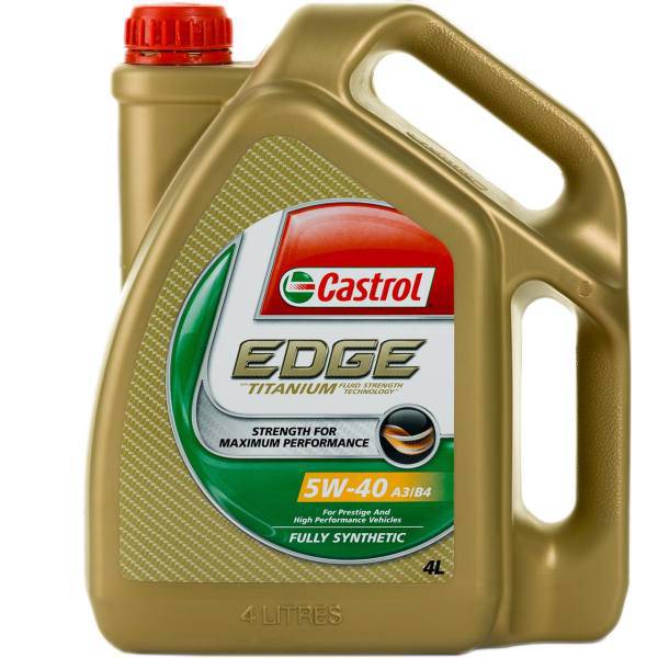 روغن موتور خودرو کاسترول مدل Edge ظرفیت 4 لیتری 5W40، Castrol Edge 4L 5W40 Car Engine Oil