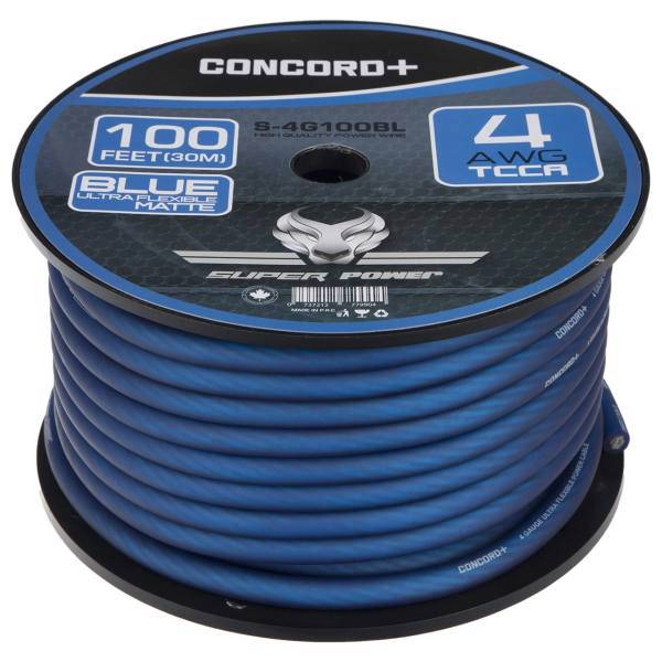 کابل بلندگو خودرو کنکورد پلاس مدل S-4G100BL، Concord Plus S-4G100BL Car Speaker Wire