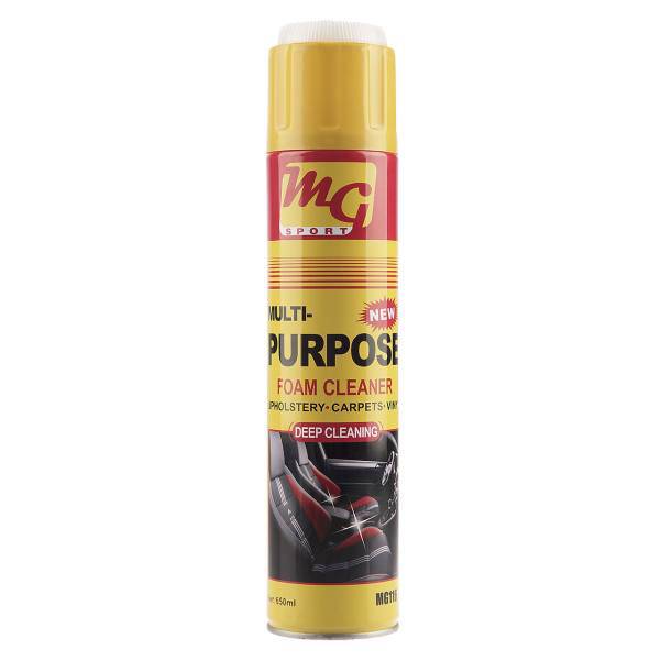 اسپری چند منظوره ام جی اسپورت مدل MG116 حجم 650 میلی لیتری، MG Sport MG116 Multi Purpose Foam Cleaner 650ml