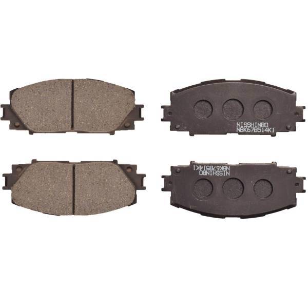 لنت ترمز جلو تویولکس مدل TX-0210-011307، Toyolex TX-0210-011307 Front Brake Pad