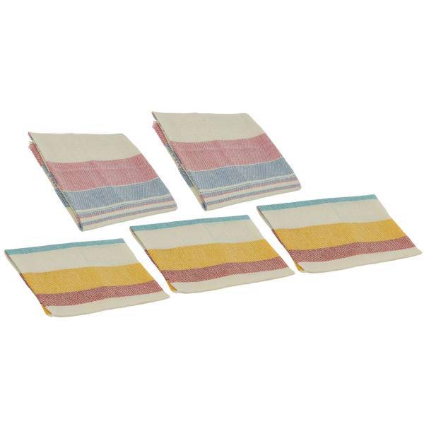 دستمال خودرو پی اند سی مدل 3299 بسته 5 عددی، P And C 2373 Car Towel Pack of 5