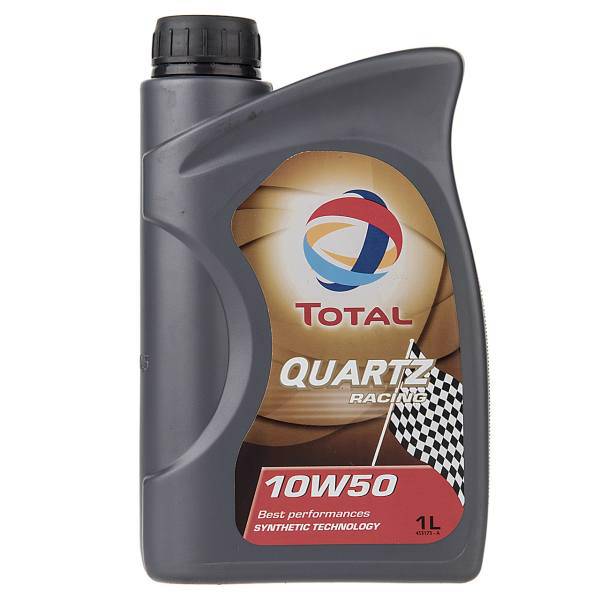 روغن موتور خودرو توتال مدل Quartz Racing حجم 1 لیتر، Total Quartz Racing Car Engine Oil 1 L