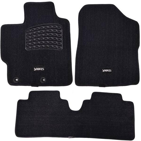 کفپوش موکتی خودرو بابل مناسب برای یاریس 2014، Babol Car Vehicle Mat For Yaris 2014