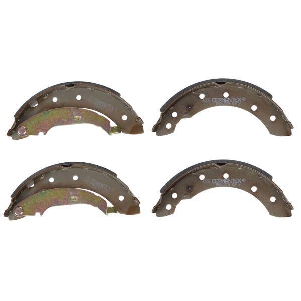 لنت ترمز عقب سرمنتکس مدل 10040701 مناسب برای رنو L90، Cermantex 10040701 Rear Brake Shoes For Renault L90