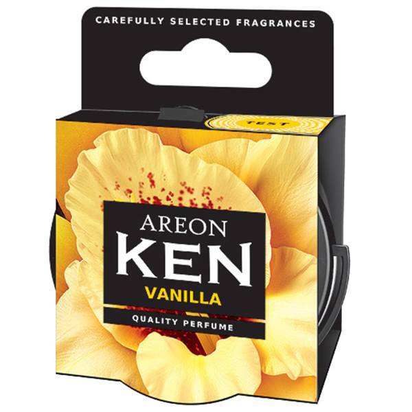 خوشبو کننده خودرو آرئون مدل Ken Vanilla، Areon Ken Vanilla Car Air Freshener