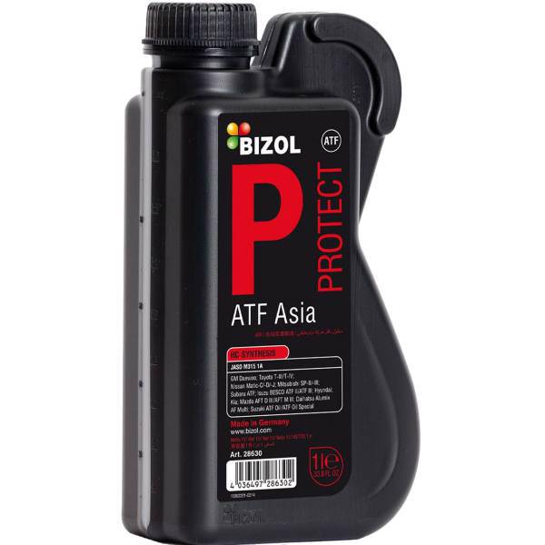 روغن گیربکس خودرو بیزول مدل Protect ATF Asia حجم 1 لیتر، Bizol Protect ATF Asia Gearbox Oil 1L