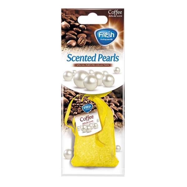 خوشبو کننده خودرو فرش وی مدل Scented Pearls Coffee، Freshway Scented Pearls Coffee Car Air Freshener