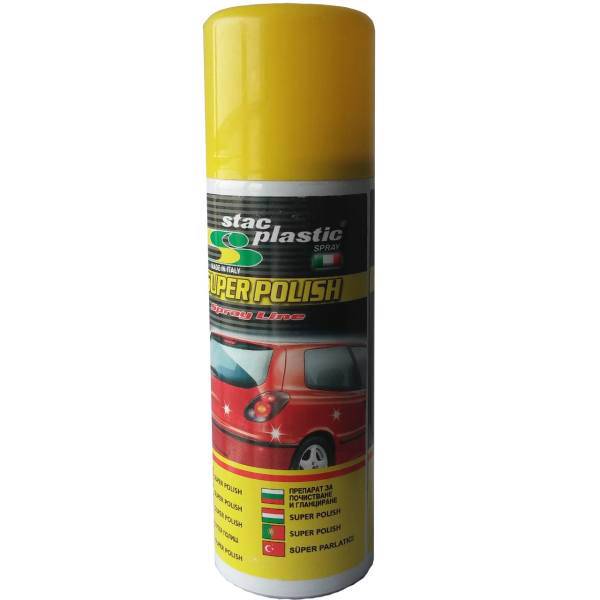 اسپری پولیش استاک پلاستیک مدل Super Polish، Stac Plastic Super Polish In Car Accessories