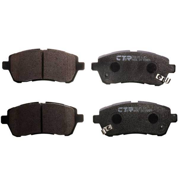 لنت ترمز جلو سی تی آر مدل CKD-21 مناسب برای مزدا2، CTR CKD-21 Front Brake Pad For Mazda2