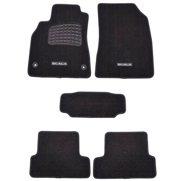 کفپوش موکتی خودرو بابل مناسب برای اسکالا 2013، Babol Car Vehicle Mat For Scala 2013