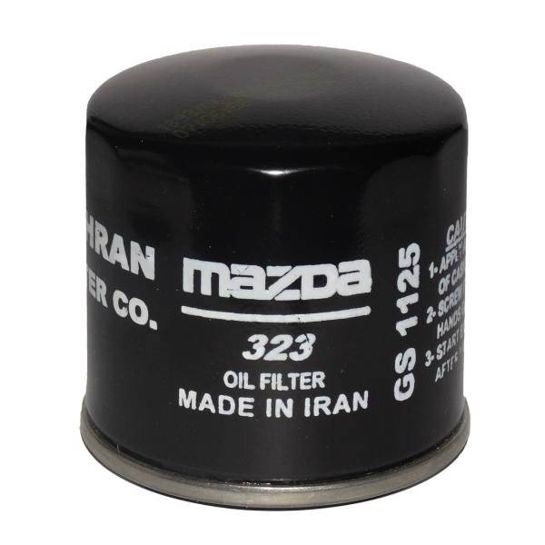 فیلتر روغن خودرو بهران فیلتر مدل GS1125 مناسب برای مزدا 323