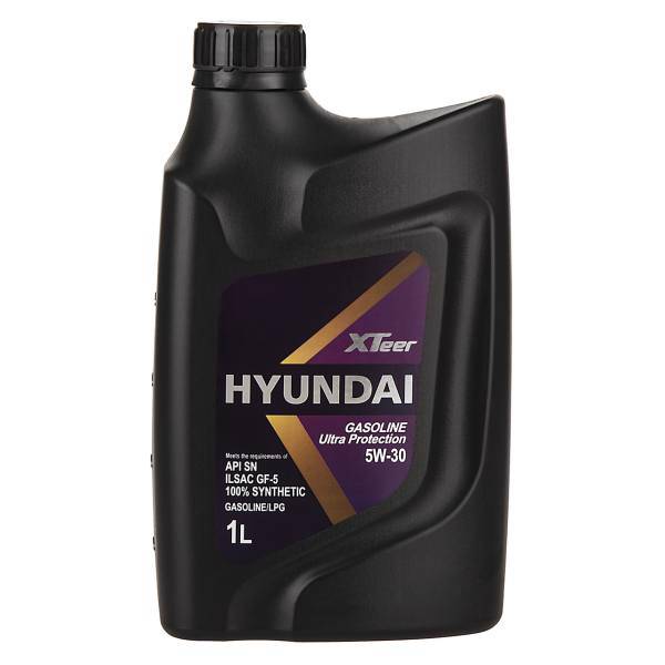 روغن موتور خودرو هیوندای اکستیر اولترا پروتکشن مدل5W-30 ظرفیت 1 لیتر، Hyundai XTeer Ultra Protection 5W-30 Engine Oil 1L