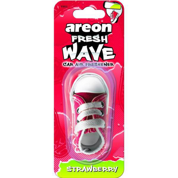 خوشبو کننده ماشین آرئون مدل فرش ویو توت فرنگی، Areon Fresh Wave Strawberry Car Air Freshener