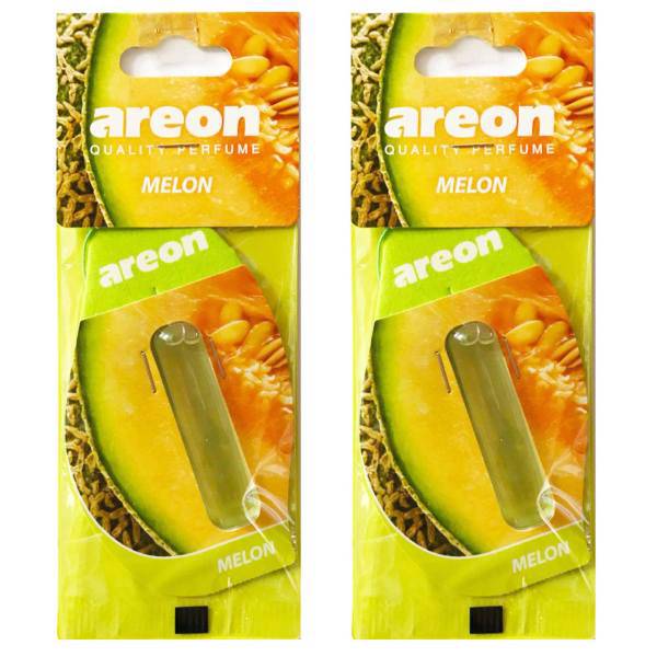 پک دو عددی خوشبو کننده آرئون مدل 5ml مایع با رایحه ملون، Areon Liquid 5ml Melon Air Freshener Pack Of Two