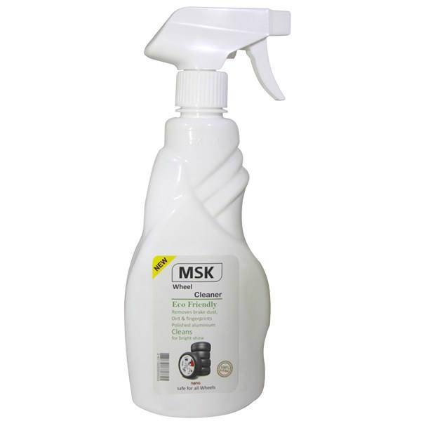 تمیزکننده لاستیک خودرو MSK حجم 500 میلی‌لیتر، MSK Wheel Cleaner 500ml