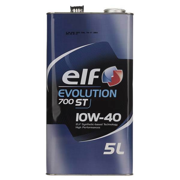 روغن موتور خودرو الف مدل Evolution 700 ST 10W-40 حجم 5 لیتر، Elf Evolution 700 ST 10W-40 Engine Oil 5L