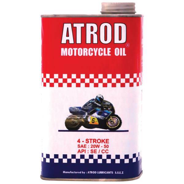 روغن موتور خودرو آترود مدل Motor Cycle Oil ظرفیت 1 لیتر، Atrod Motor Cycle Oil Engine Oil 1L