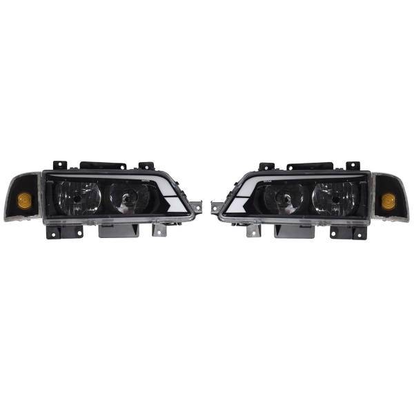 چراغ جلو بهسازین مدل 104070 مناسب برای پژو 405، Behsazin 104070 Front Automotive Lighting For Peugeot 405