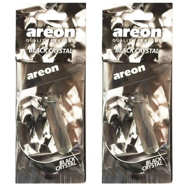 پک دو عددی خوشبو کننده آرئون مدل 5ml مایع با رایحه بلک کریستال، Areon Liquid 5ml Black Crystal Air Freshener Pack Of Two