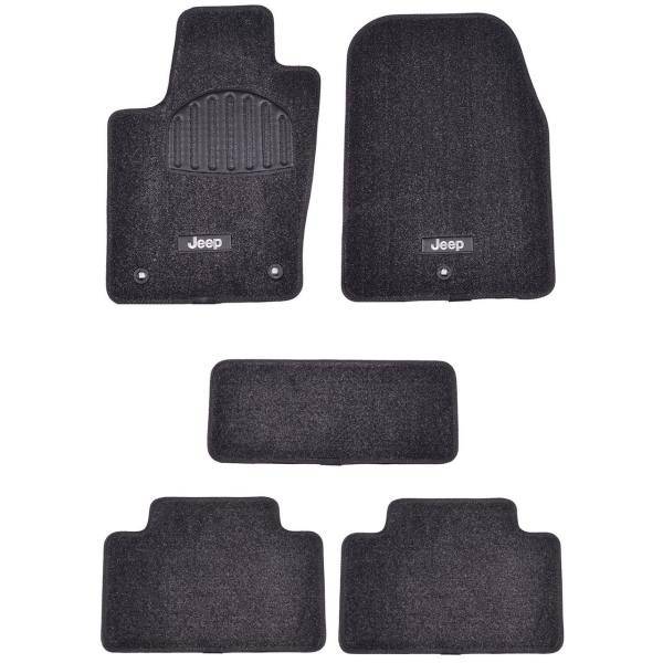 کفپوش موکتی خودرو بابل مناسب برای Jeep Laredo 2012، Babol Car Vehicle Mat For Jeep Laredo 2012