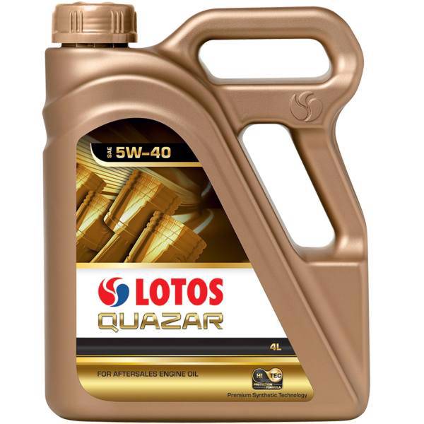 روغن موتور خودرو لوتوس مدل Quazar حجم 4 لیتر، Lotos Quazar Engine Oil 4L